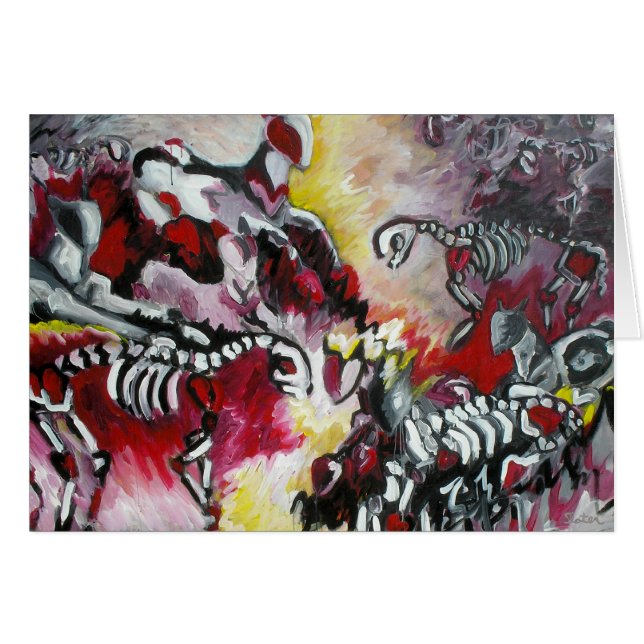 Après-midi de canicule - carte (Devant horizontal)