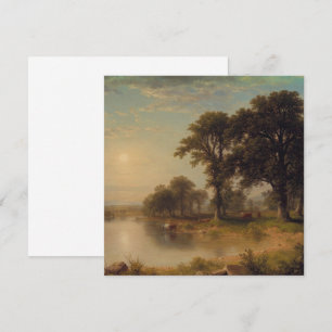 Après-midi d'été (1865) - carte plate