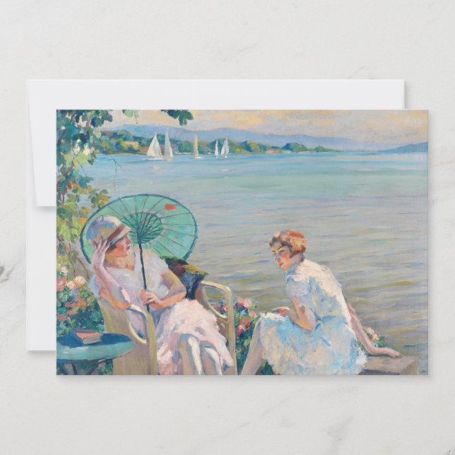 Après-midi d'été au lac | Edward Cucuel (Devant)