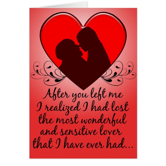 Après que vous m'ayez laissé (Devant)