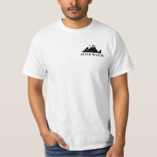 Après T-shirt de logo de Towboat de montre