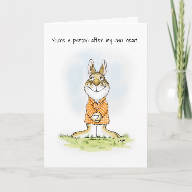 Après Votre Carte Coeur Rabbit (Devant)