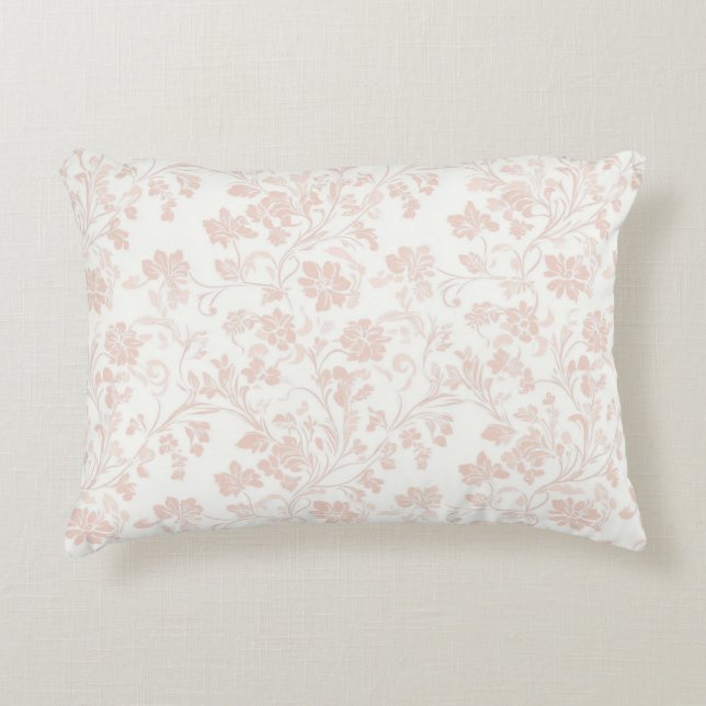 apricot apaisant teinté coussin rond tendance (Devant)