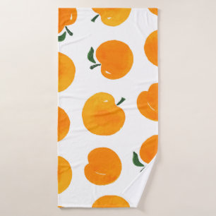 Apricots Aquarelle Blanc Arrière - plan Vintage