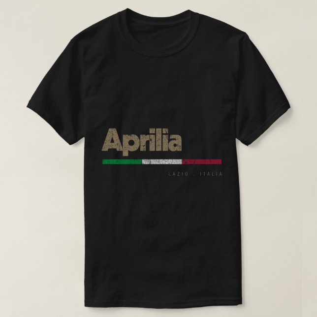 Aprilia Italie Ville Retro Drapeau Italie Pullover (Design devant)