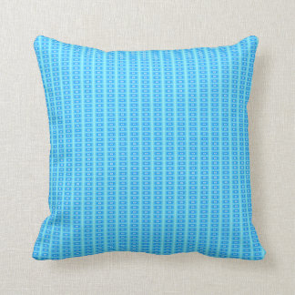 Aqua/Blue Tile Effect> Coussins à motifs