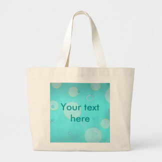 Aqua Cercles flottants et bulles, sacs en toile