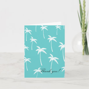 Aqua et palmiers blancs Merci