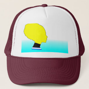 Aqua Glow Profile – Casquette Trucker Pop Art