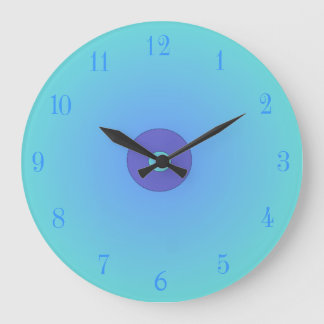 Aqua/mauve > Horloges de cuisine ordinaire