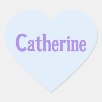 Aqua Mint Autocollants Catherine Heart
