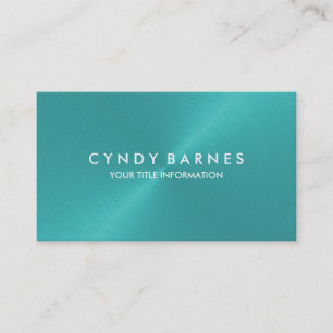 Aqua Sheen Carte de visite