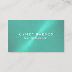 Aqua Sheen Carte de visite