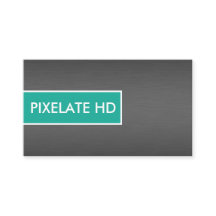 Aqua simple et cartes de visite titaniques balayés