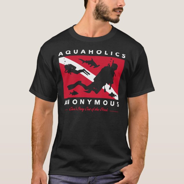 Aquaholics Anonymous classique T-shirt (Devant)