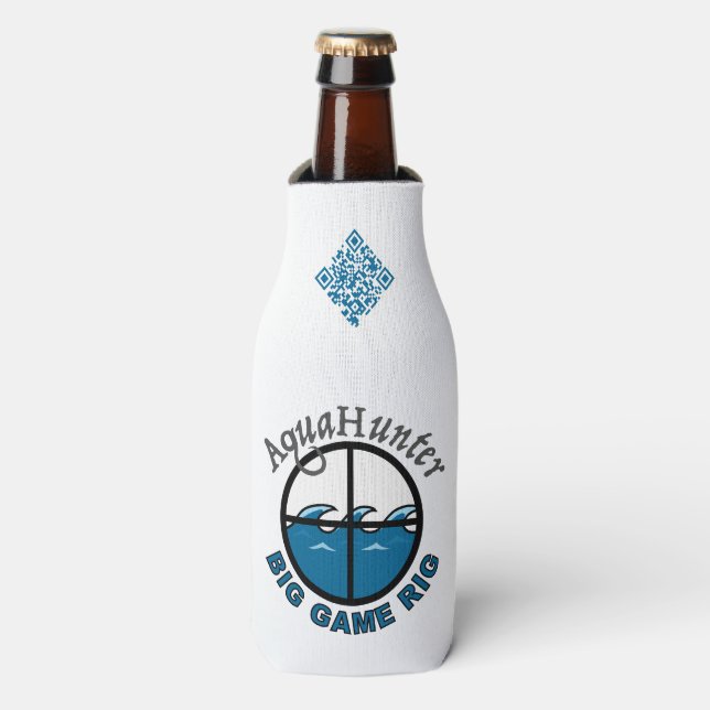 AquaHunter (TM) Marque de pêche Bouteille Glacière (Bottle Devant)
