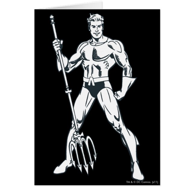 Aquaman avec Pitchfork BW (Devant)