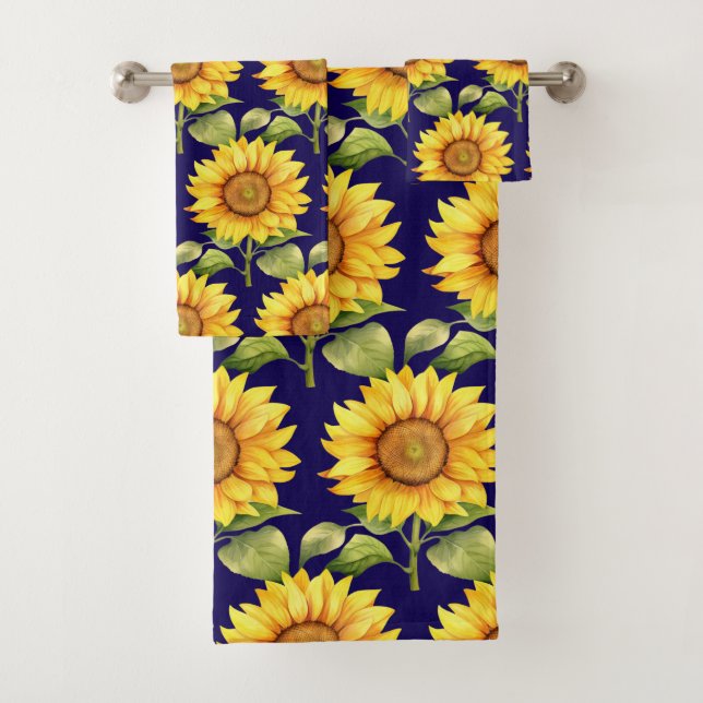 Aquarcouleur Sunflower Van Gogh Style (En situation)