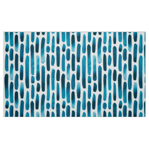 Aquarelle 091121 - Tissu bleu cyan