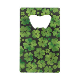 Aquarelle à quatre feuilles de Motif Shamrock Luc