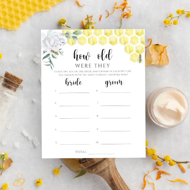 Aquarelle Abeille flore Quel âge avaient-elles jeu (Créateur téléchargé)
