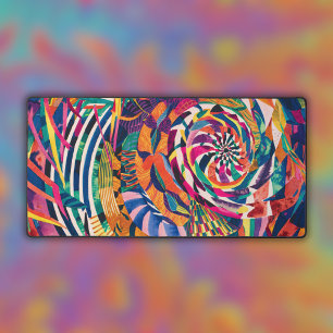 Aquarelle Abstrait Motifs complexes