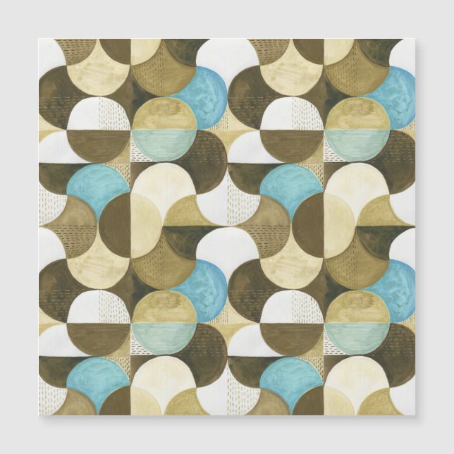 Aquarelle Abstraite dessinée (Devant)