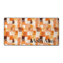 Aquarelle Abstraite, palette d'automne