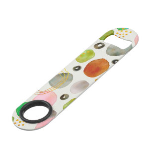 Aquarelle Abstraite Pebble Gold Parties scintillan