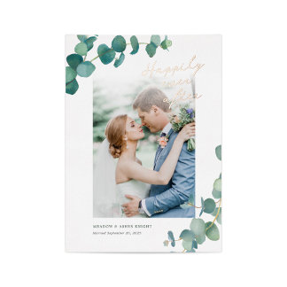 Aquarelle Adélaïde Verdure Faire-part Mariage