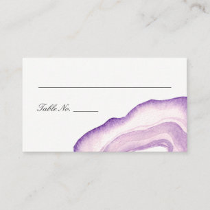 Aquarelle Agate Escort Placer les cartes   Lavande
