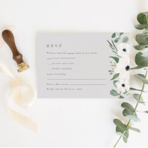 Aquarelle Anemone & Dusty Green Eucalyptus RSVP