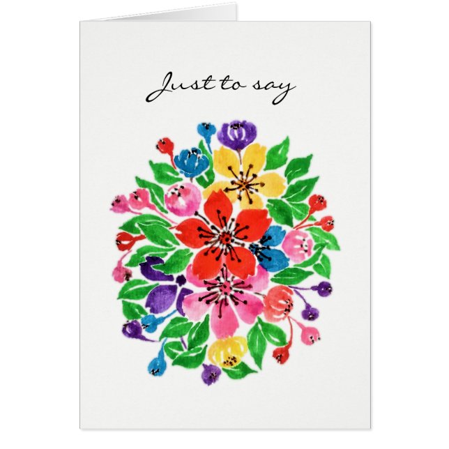 Aquarelle Arc-en-ciel (Devant)