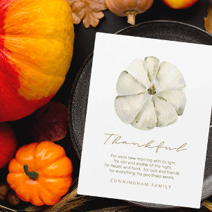 Aquarelle Automne Citrouille Thanksgiving Thanksgi
