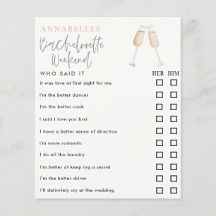 aquarelle bachelorette qui a dit le jeu