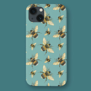 Aquarelle Bee Motif iPhone / coque ipad