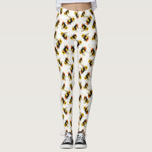 Aquarelle Bees Leggings