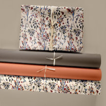 Aquarelle Berries Feuille Automne Couleurs Brown O