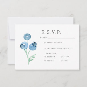 Aquarelle bio Blueberry Trio RSVP