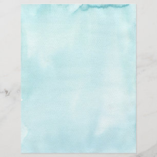 Aquarelle bleu Aqua Papier Peint