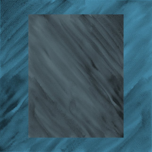 Aquarelle bleu gris rayures peintes (Créateur téléchargé)