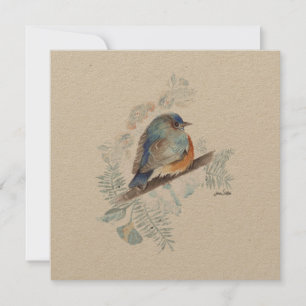Aquarelle Bluebird
