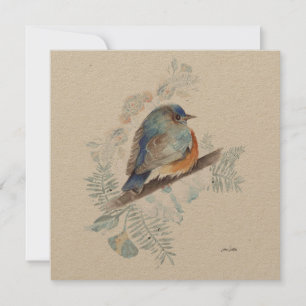 Aquarelle Bluebird