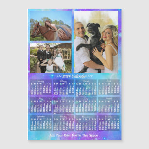 Aquarelle Boho 2024 Calendrier Aquarelle Photo Mag