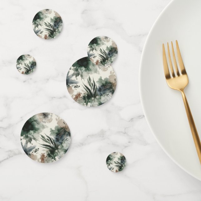 Aquarelle Botanique Confetti (Groupe)