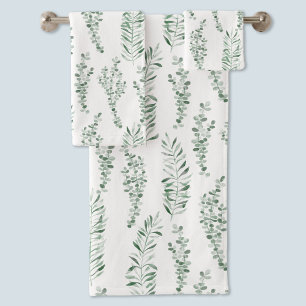 Aquarelle botanique Verdure Feuille