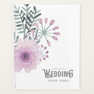Aquarelle Bouquet Mariage Lilac ID654