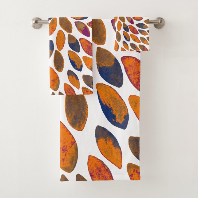 Aquarelle brosse traits - effet rouillé (En situation)