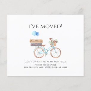 Aquarelle budgétaire Nouveau Faire-part de déplace