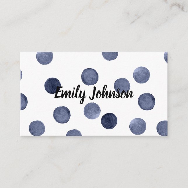 Aquarelle, carte personnelle (Devant)